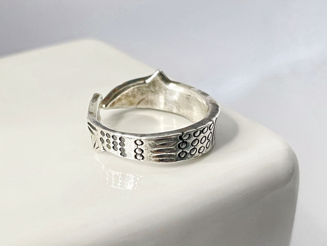 Big Fish Silver Ring